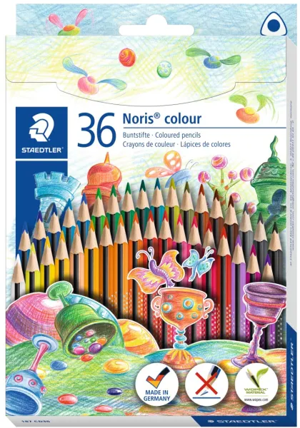 Farveblyant Noris WOPEX trekantet (36)